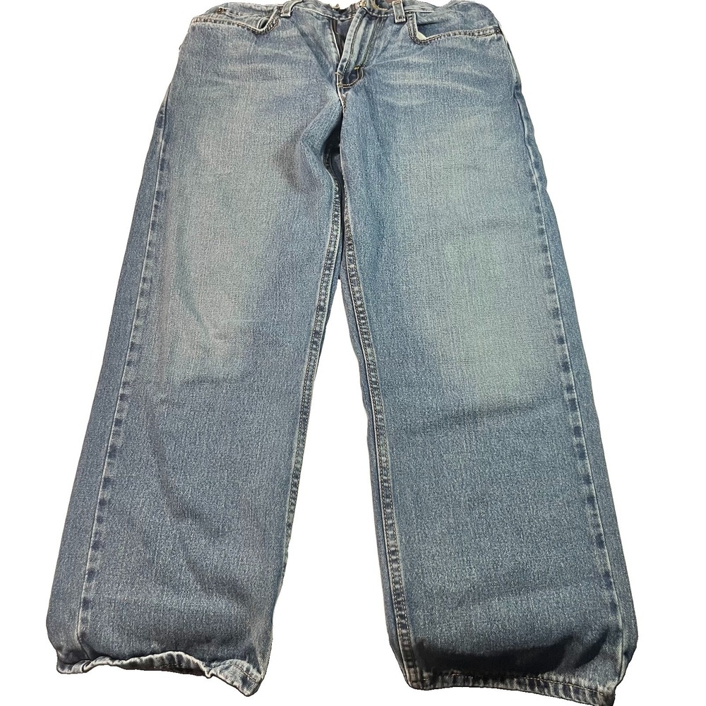 Levi's 569 Jeans Boy's 14 Reg 27x27 Loose Fit Straight Blue Medium Wash Denim